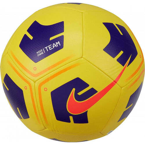 Мяч футб. "NIKE Park Ball", арт.CU8033-720, р.4, 12 панелей, ТПУ, маш. сш, желтый