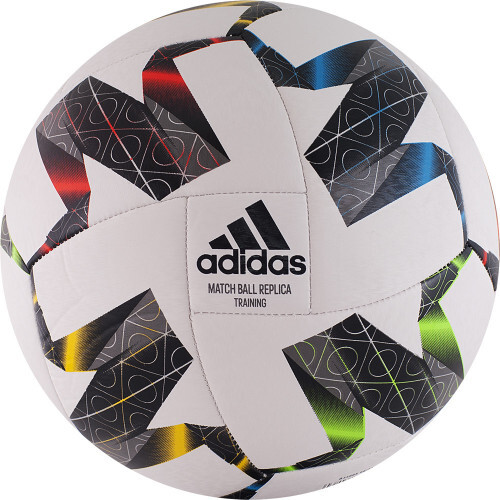 Мяч футб. "ADIDAS UEFA NL TRN" арт. FS0204, р.5, 18 пан., ТПУ, маш.сш., бело-мультиколор