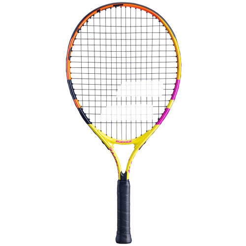 Ракетка б/т дет. BABOLAT Nadal 21 Gr000, арт.140455-100, для 5-7 лет,алюминий, со струнами,жел-оранж