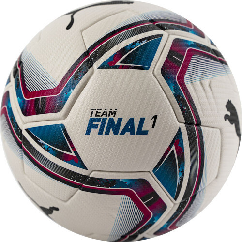 Мяч футб. "PUMA Teamfinal 21.1" арт.08323601,р.5, ПУ, FIFA Pro, термосш, белый