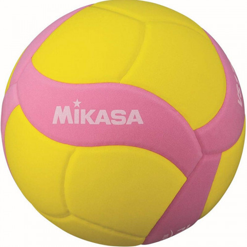 Мяч вол. "MIKASA VS170W-Y-P", р.5, вес 160-180 г, FIVB Insp,синт.пена ТПЕ, клеен,18 пан,бут.кам,жел