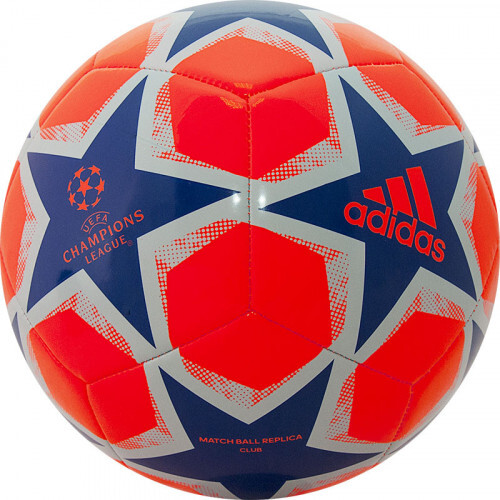 Мяч футб. "ADIDAS Finale 20 Club" арт. FS0251, р.5, ТПУ, 12 пан., маш.сш., оранжево-синий