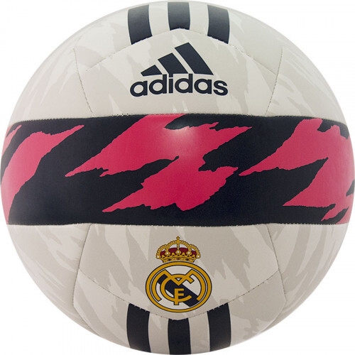 СЦ*Мяч футб. "ADIDAS RM Club" арт. FS0284, р.5, ТПУ, 14 пан., маш.сш., бело-т.сине-розовый