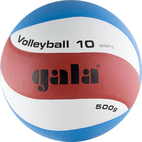 Мяч вол. "GALA Training Heavy 10 " арт. BV5471S, р.5, вес 500 г,синт.кожа.ПУ,клееный,бут.кам,бел-син