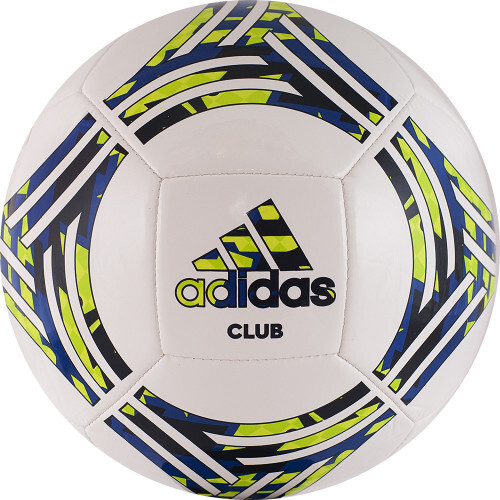 Мяч футб. "ADIDAS Tango Club"арт.GH0065,р.4, 14 пан, ТПУ, маш.сш., бело-сине-зеленый