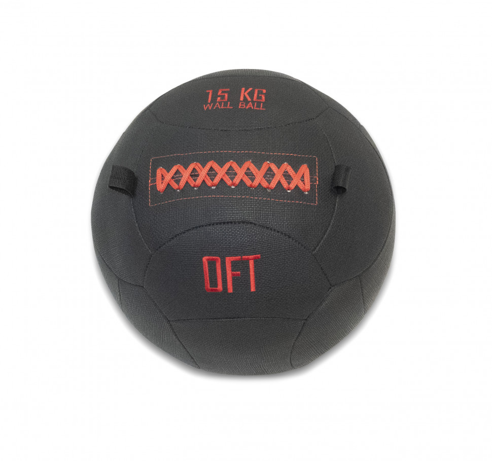 Тренировочный мяч OFT Wall Ball Deluxe 15 кг
