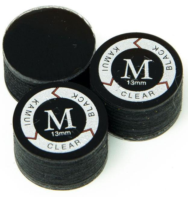 Наклейка для кия Kamui Clear Black (M) 13 мм
