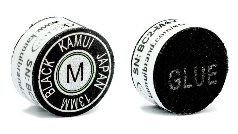 Наклейка для кия Kamui Black (M) 13 мм