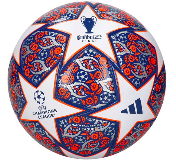 Мяч футбольный ADIDAS Finale League HU1580, р.5, FIFA Quality