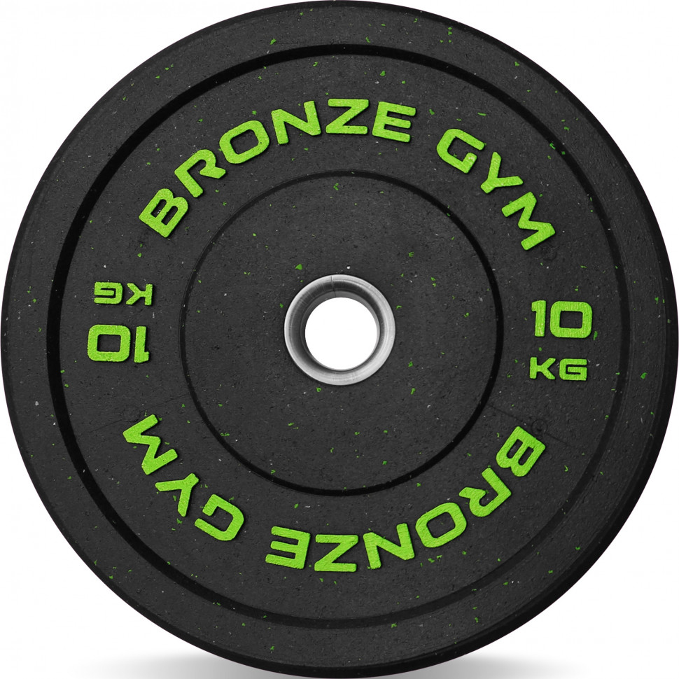 Диск бамперный 10кг d50 BRONZE GYM