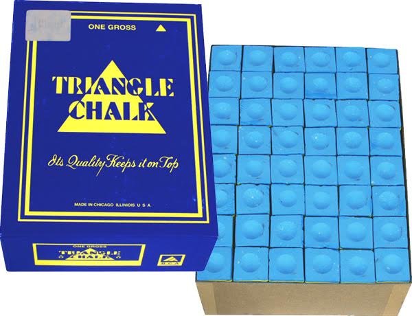 Мел Triangle (144 шт) синий