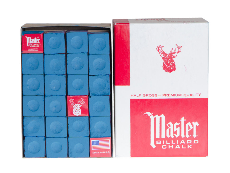 Мел Master (72 шт) синий