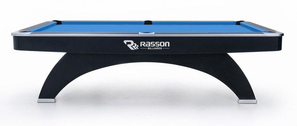 Бильярдный стол для пула "Rasson OX" 9 ф (черный, плита 30 мм)