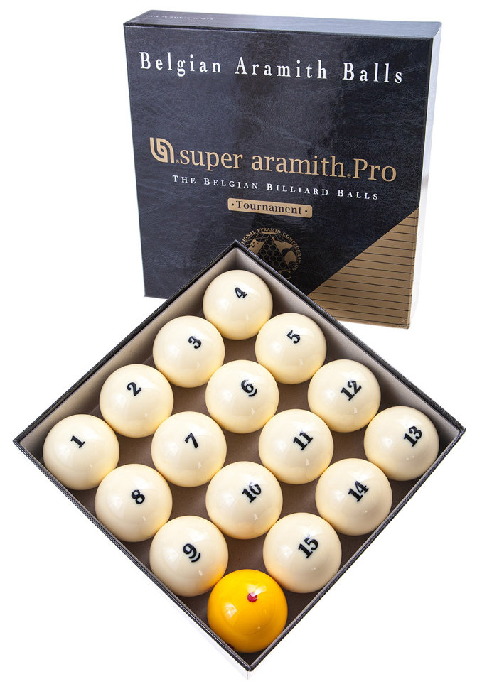 Комплект шаров 67 мм «Super Aramith Pro Tournament»