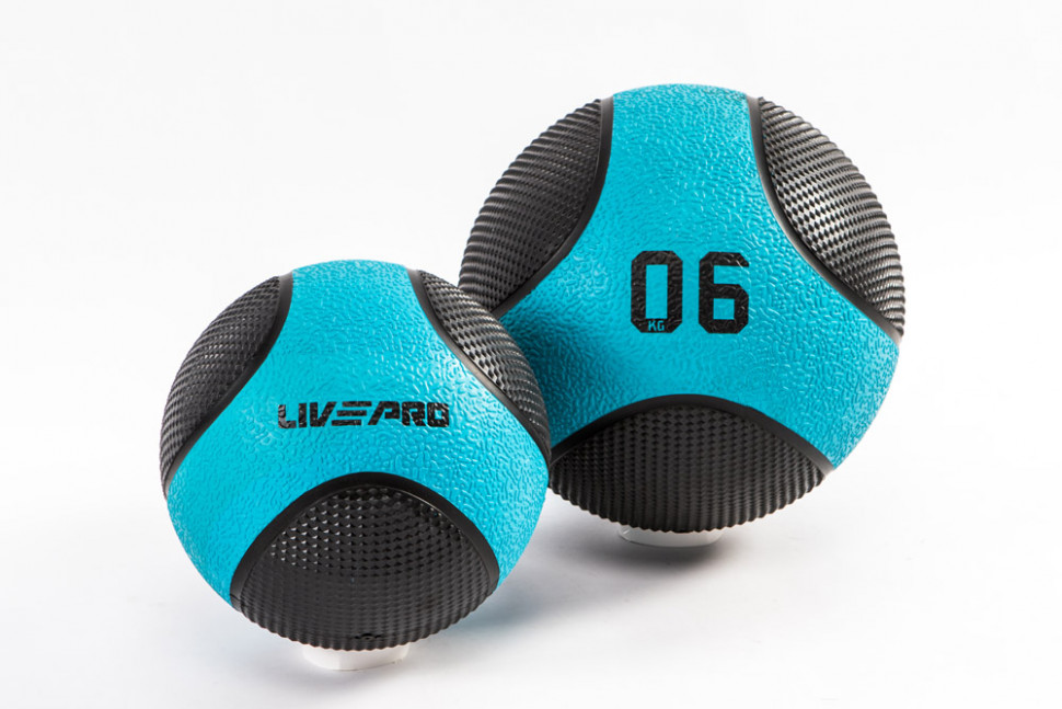 Медбол LIVEPRO Solid Medicine Ball, 6 кг